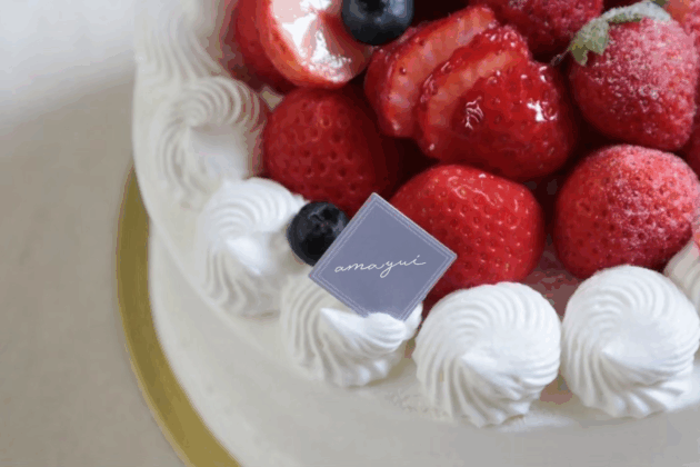 いちごの生クリームケーキ